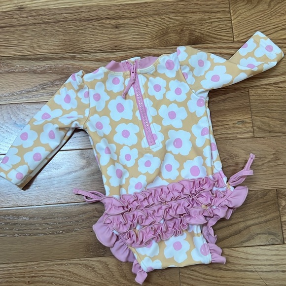 Caden Lane 0-3 Swimsuit - Picture 2 of 3